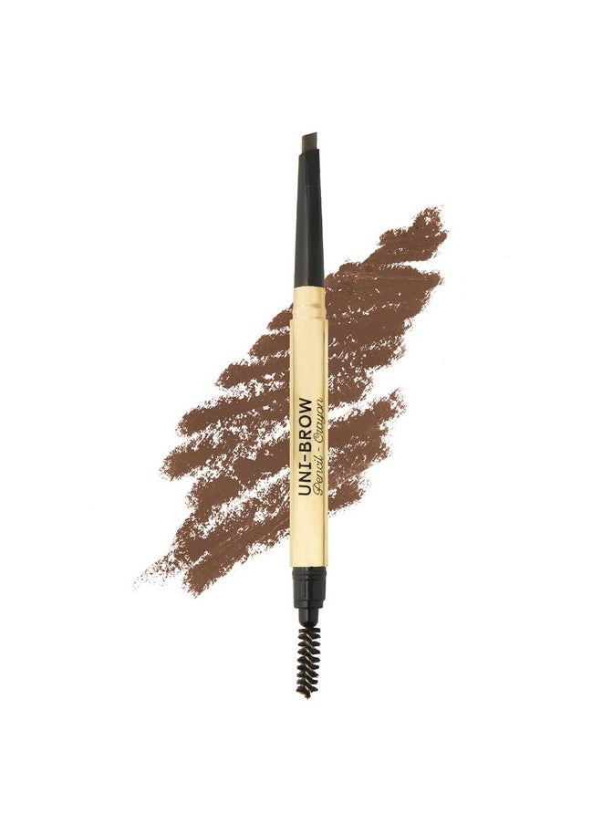 Winky Lux Winky Lux Uni Brow Eyebrow Pencil, Dual Sided with Spoolie, Longwearing Waterproof Eyebrow Crayon, Define Shape and Fill Brows, Brown, Blonde and Taupe Universal Shade  - Image 1