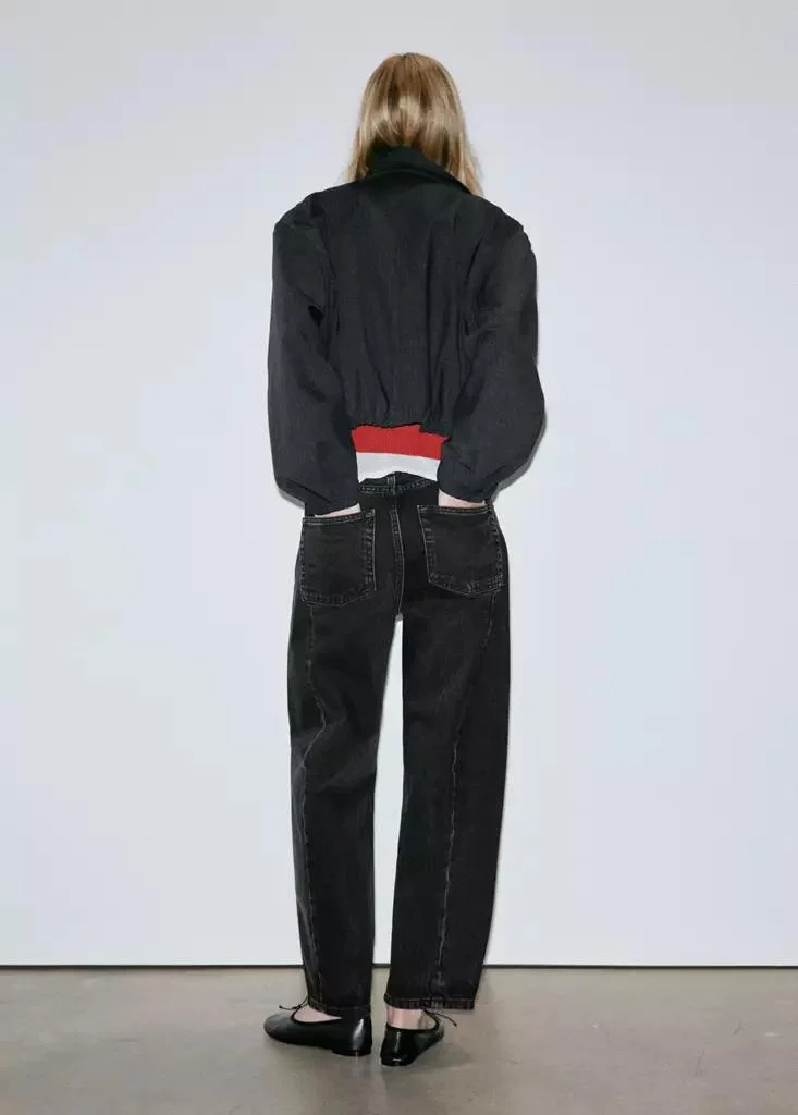 Mango Balloon Seam Jeans