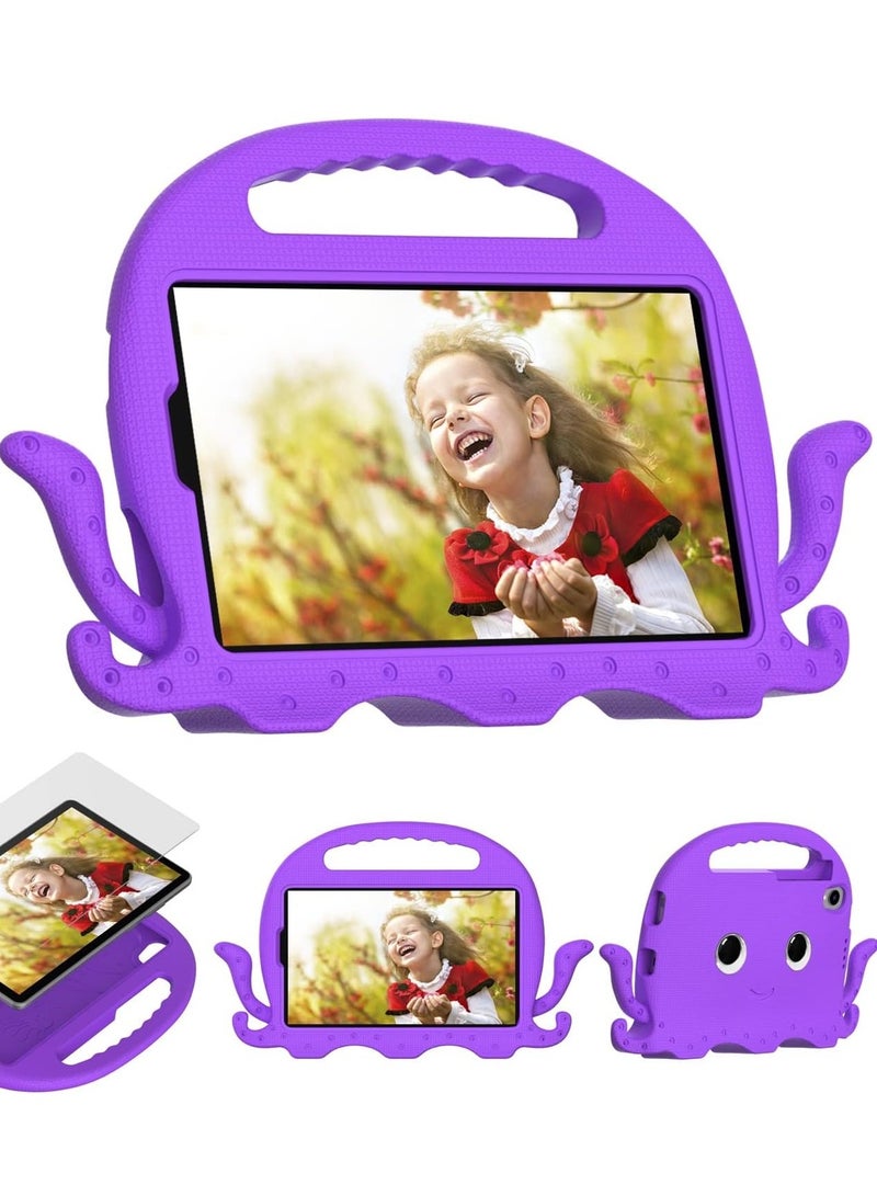 general Compatible Child Protective Cover for Huawei MatePad 10.4 with Grip Protective Cover | Child Protective Stand Tablet Cover Eva Shock Resistant Lightweight Drop Protective Cover - Image 1