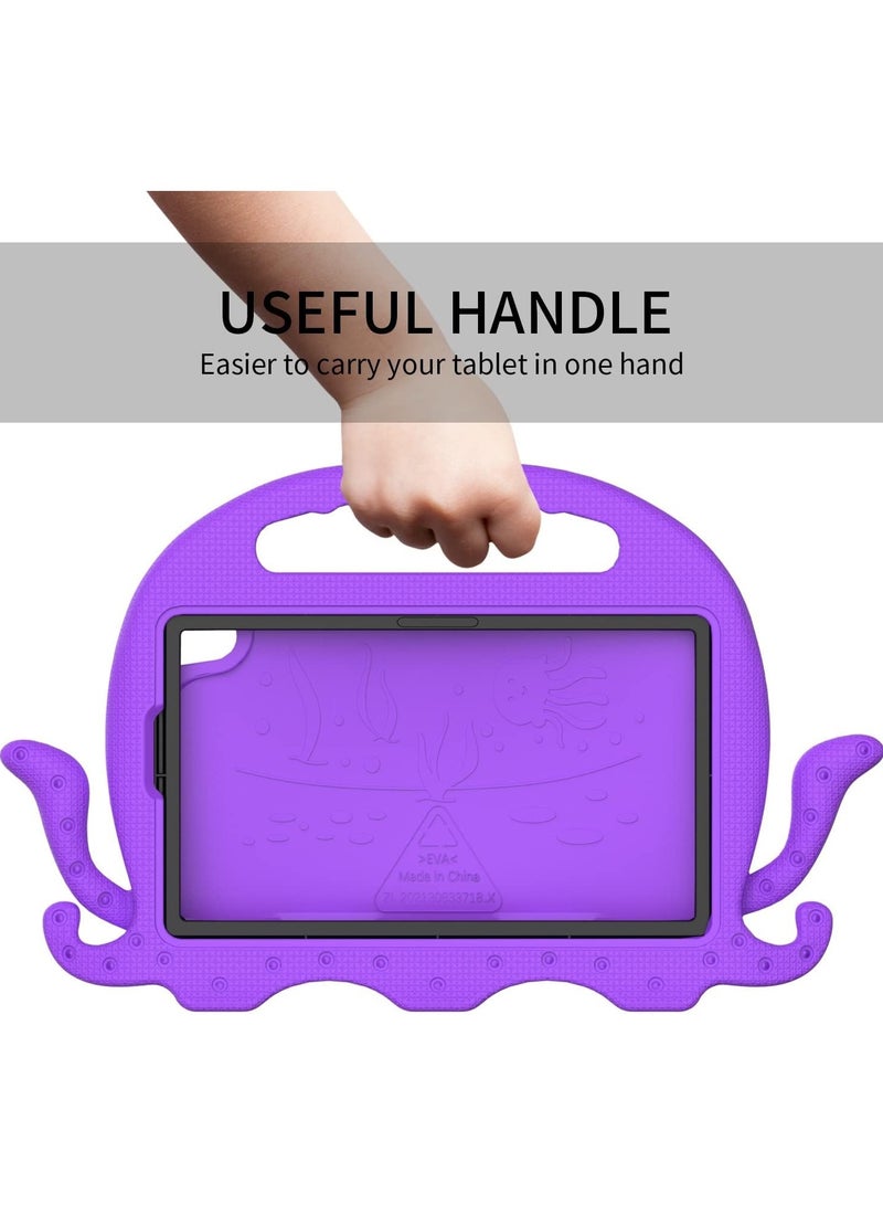 general Compatible Child Protective Cover for Huawei MatePad 10.4 with Grip Protective Cover | Child Protective Stand Tablet Cover Eva Shock Resistant Lightweight Drop Protective Cover - Image 2