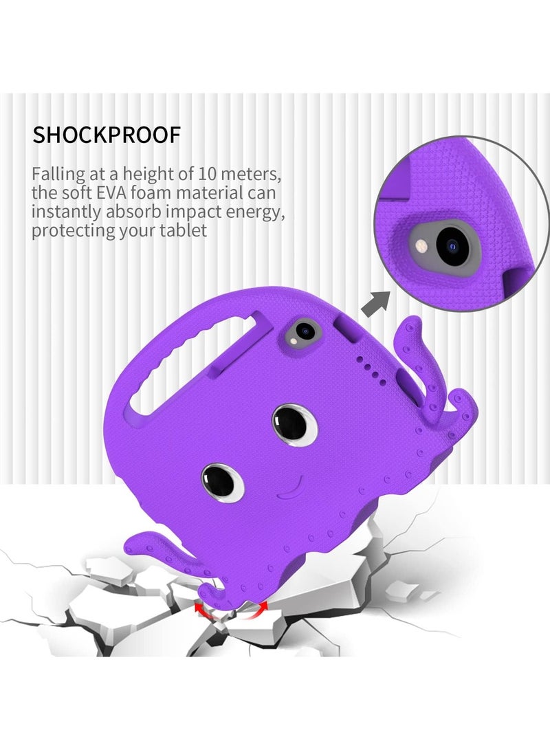 general Compatible Child Protective Cover for Huawei MatePad 10.4 with Grip Protective Cover | Child Protective Stand Tablet Cover Eva Shock Resistant Lightweight Drop Protective Cover - Image 3