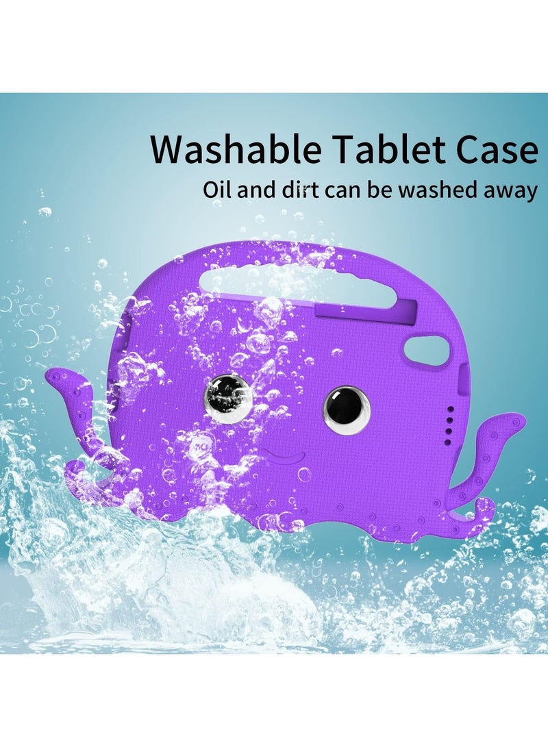 general Compatible Child Protective Cover for Huawei MatePad 10.4 with Grip Protective Cover | Child Protective Stand Tablet Cover Eva Shock Resistant Lightweight Drop Protective Cover - Image 4