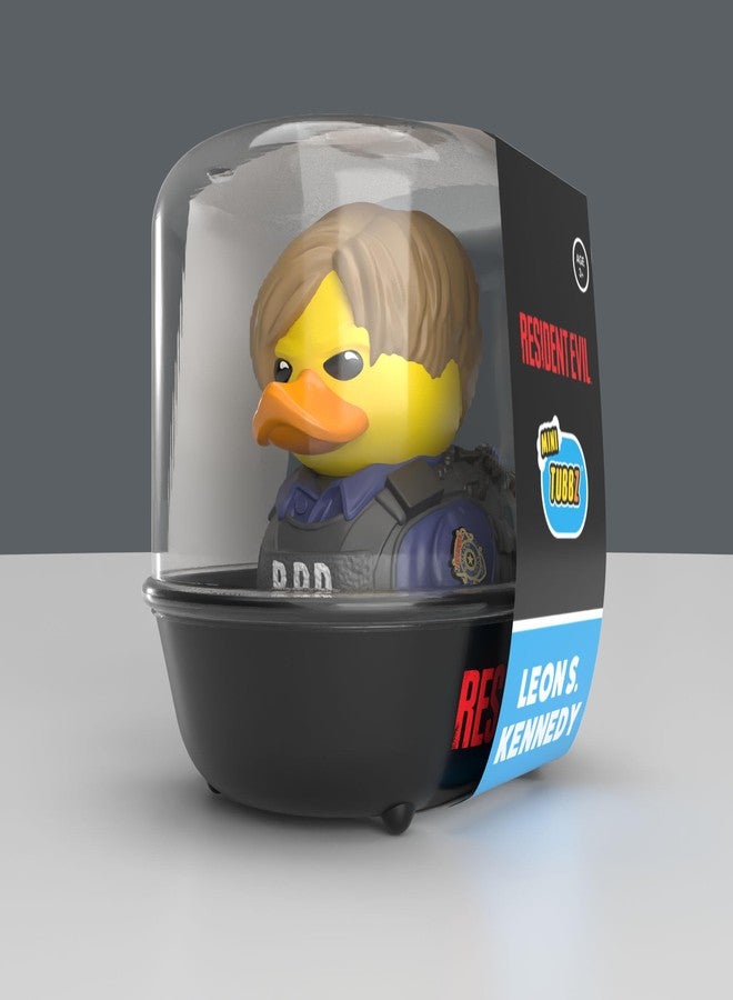 TUBBZ Mini: Resident Evil - Leon S Kennedy Cosplaying Rubber Duck Vinyl Figure - Image 2