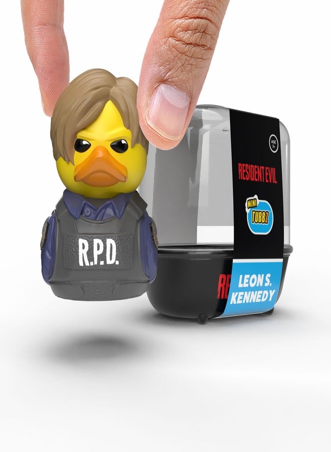 TUBBZ Mini: Resident Evil - Leon S Kennedy Cosplaying Rubber Duck Vinyl Figure - Image 1