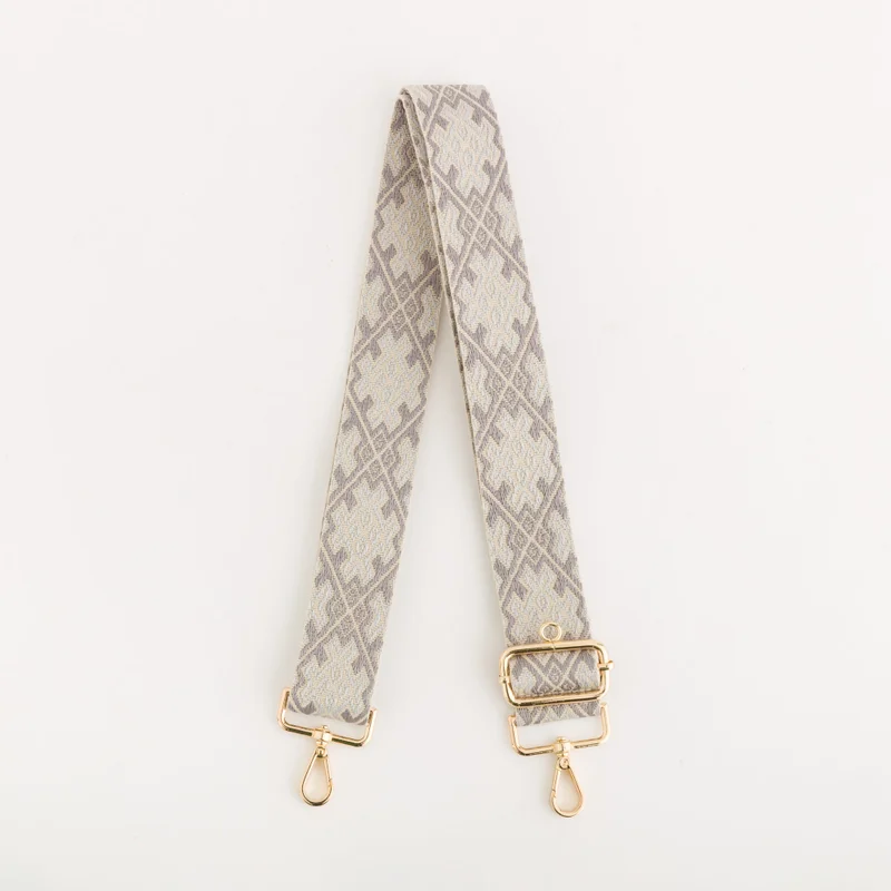 CARPISA Women's Bag Strap Brunella Grey/Multicolour - 3.80x120x0cm