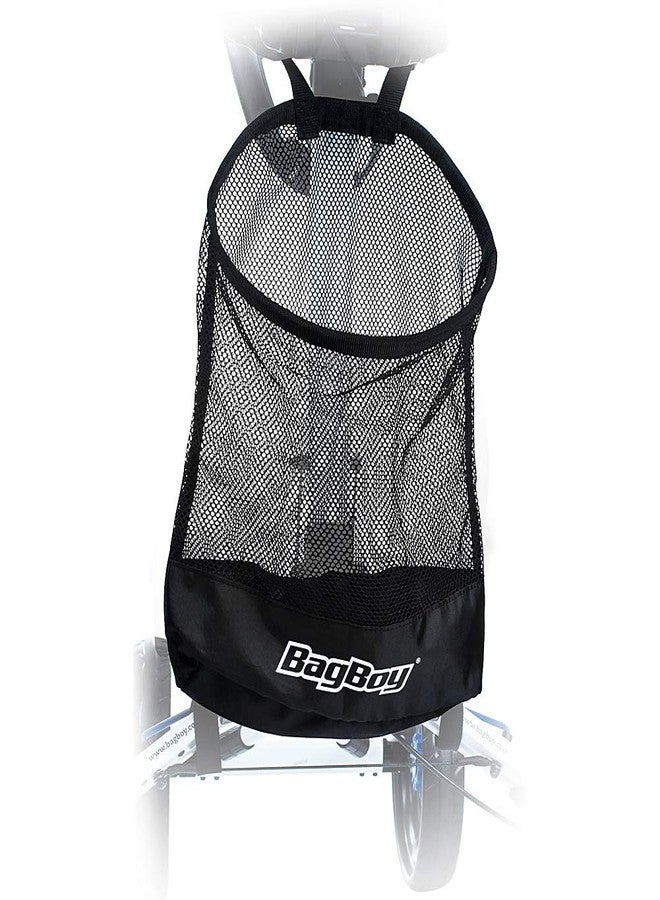 Bag Boy unisex adult Black Cart Storage Basket, Black, One Size US