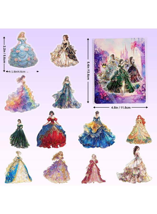 Bluejw 30 Pieces Of Dinner Gilding Dress Beauty Pet Stickers Hand Account Material Retro Decorative Graffiti Stickers - Image 4