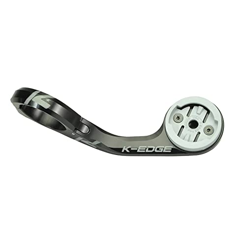 K-Edge | Max XL (31.8mm) Bicycle Computer Mount | for Wahoo GPS Devices | Black - Image 1
