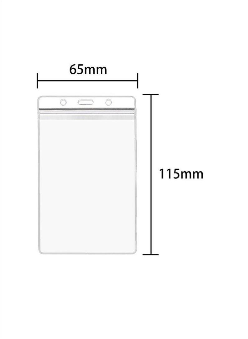 مجموعة حامل البطاقة ، حامل الشارة ، حامل بطاقة الحبل ، حامل شارة الهوية ، حامل بطاقة المكتب ، حاملي 10 بطاقات ، 10 حبال - Image 4