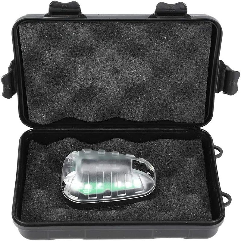 CHICIRIS Helmet Light Identification Lamp EX433 BK Green Survival IR Flash Safety - Image 5