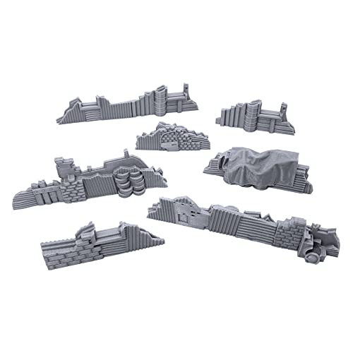 EnderToys Shanty Obstacles by Terrain4Print, 3D Printed Tabletop RPG Scenery and Wargame Terrain for 28mm Miniatures - Image 1