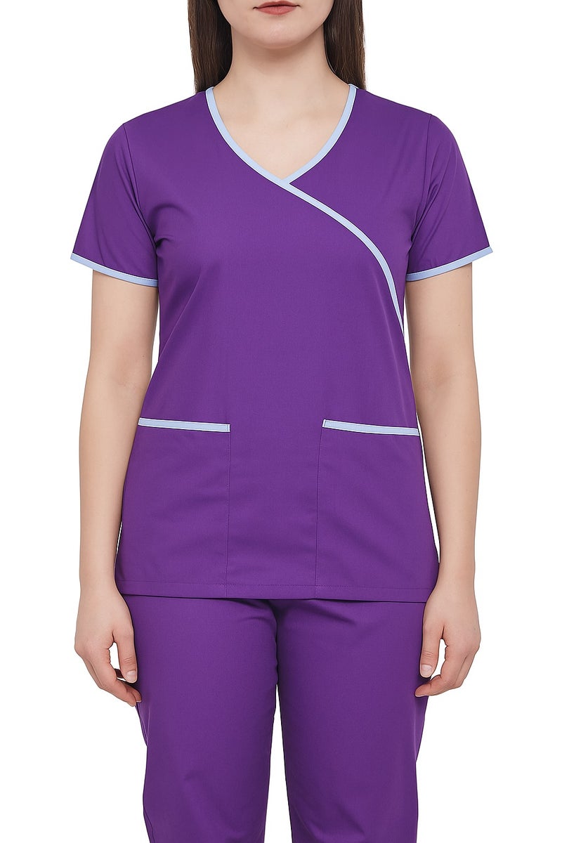 رناز يونيفورم مجموعة تنظيف رائعة للنساء، وخبيرة التجميل، وخادمة المنزل، والممرضة مع الأنابيب - Image 3