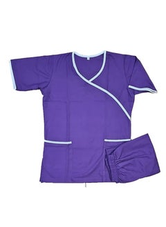Rannah's Uniform Exquisite Scrub Set Uniform for Women, Beautician, Housemaid, Nurse with Piping  - Image 1