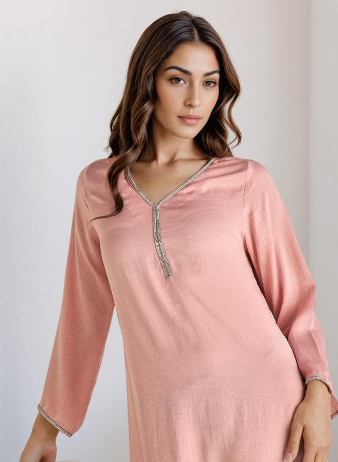 Splash FAV Nighty Maxi Length with V-neck - Image 3