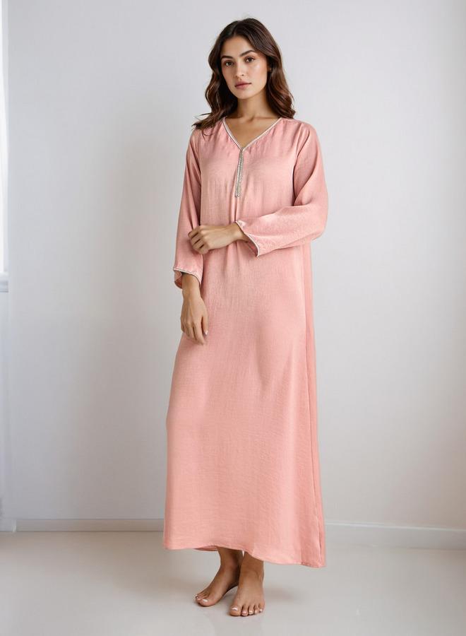 Splash FAV Nighty Maxi Length with V-neck - Image 1
