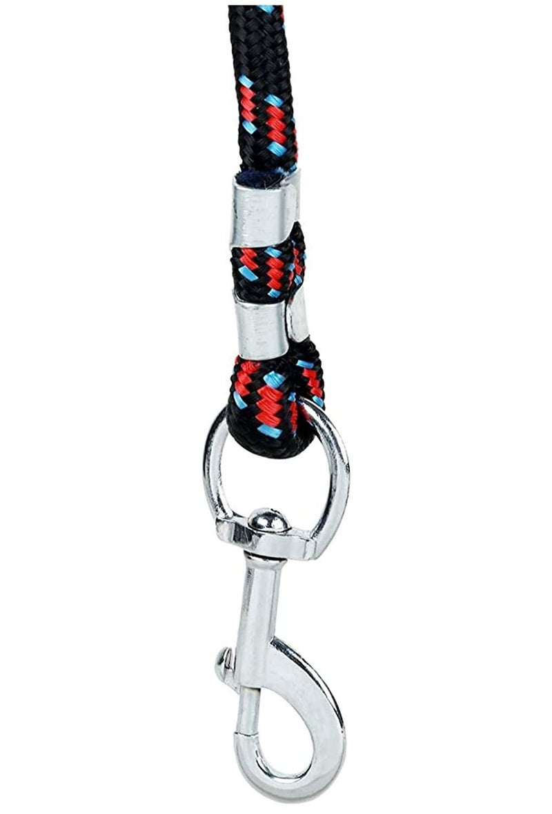Ivaan Large Stylish Dog Rope Basic Leash - Black - Image 5