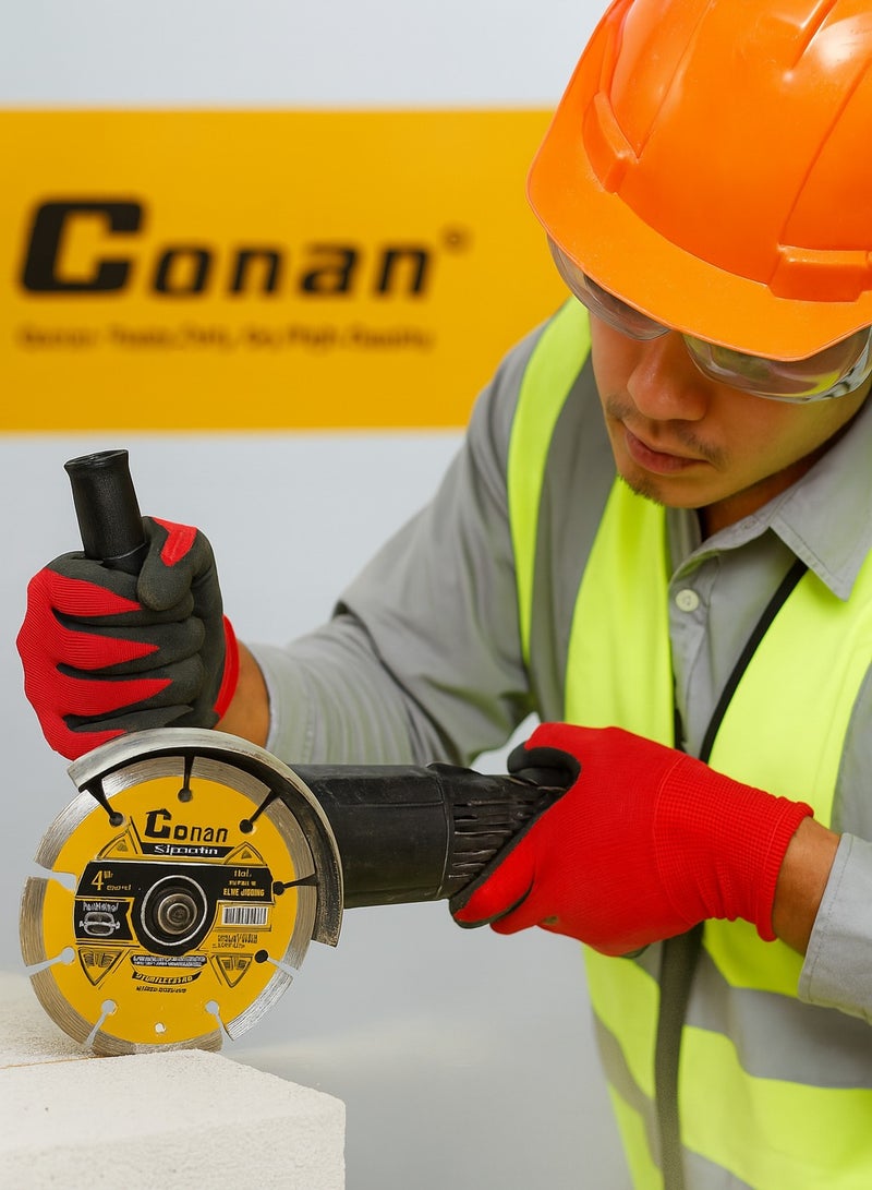 Conan Concrete Cutting Disc – Conan Dry Diamond Cutting Disc 4.5” (115mm) – Model COD845, High-Speed, Wear-Resistant, Ideal for Tiles, Marble & Concrete - Image 3