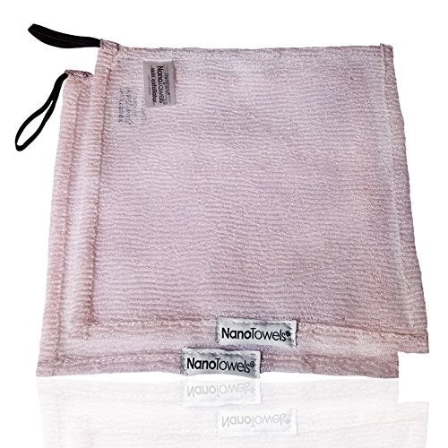 Life Miracle Nano Towels Skin Exfoliating Cleanser | Personal Microdermabrasion Face Wash, Pore Toner & Body Scrub Cloth | Chemical Free Dead Skin and Blackhead Remover. Korean Skin Care Secret | 2 Exfoliators - Image 3