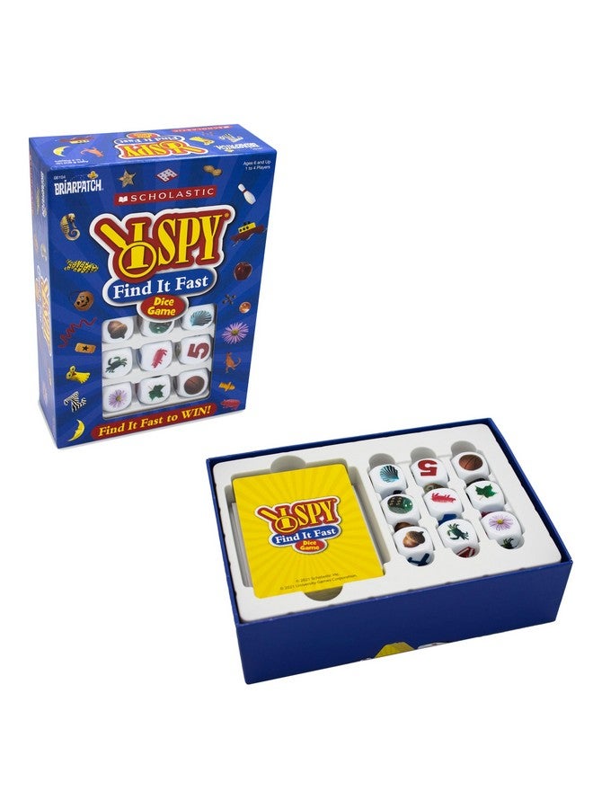 Briarpatch I SPY Find It Fast Game - an Immersive I Spy Adventure for Ages 6+ | Fast-Paced Dice Action, Brain Teasers, Hand-Eye Coordination, and Literacy Skill Building - Image 1