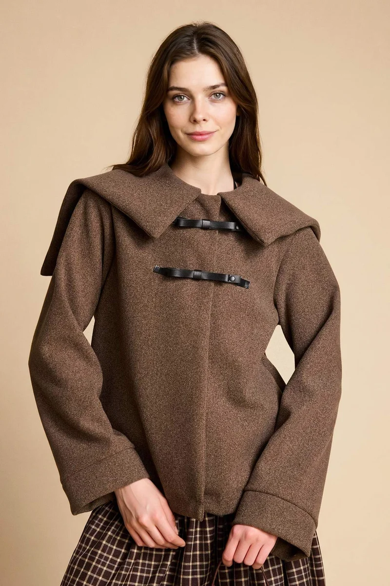 ديفاكتو Regular Fit Soft Hairy Inside Jacket