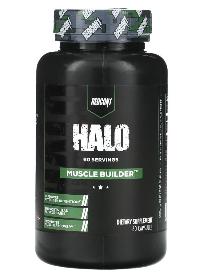 REDCON1 Halo Muscle Builder 60 Capsules 