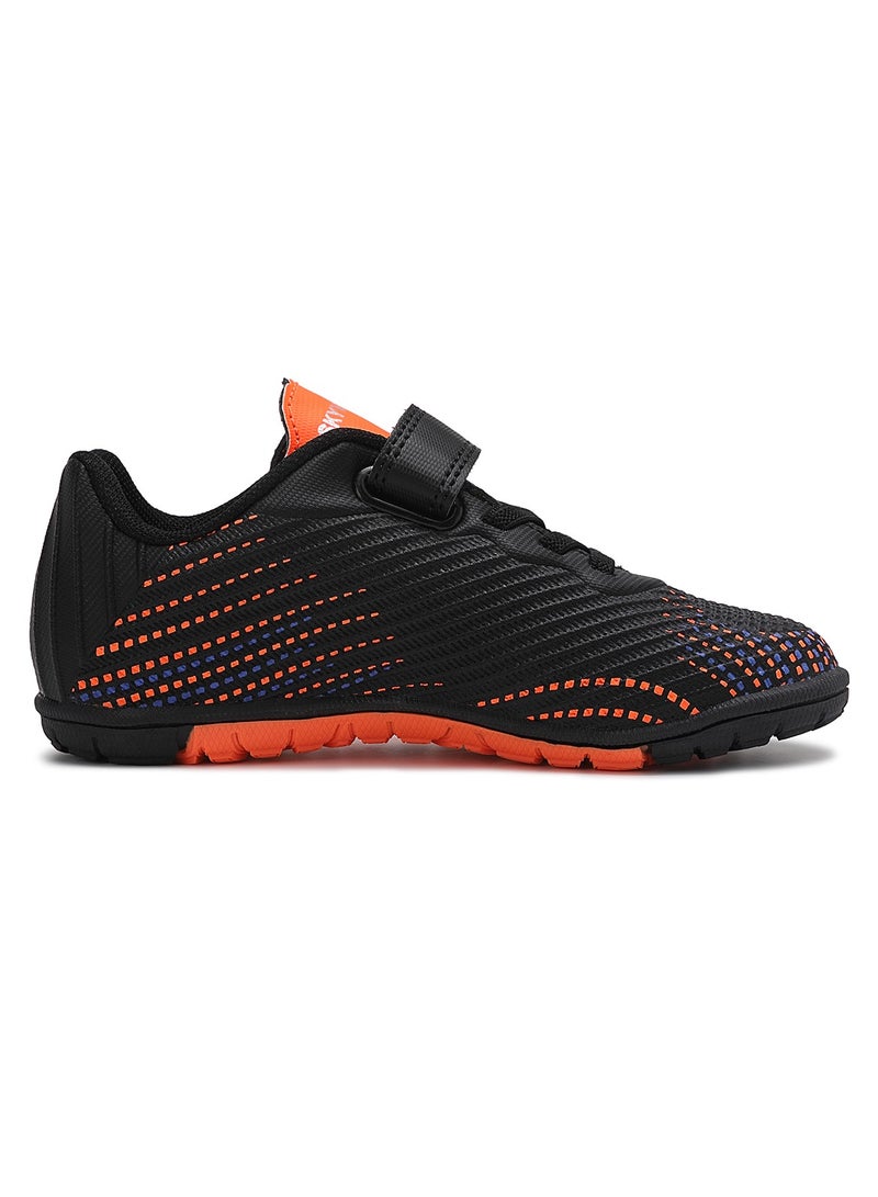 Sky View Toddler Soccer Cleats Boys And Girls Hook And Loop Turf Soccer Shoes Kids Indoor Outdoor Football Boots IC or IN Flat Wide Training Sneaker  - Image 2