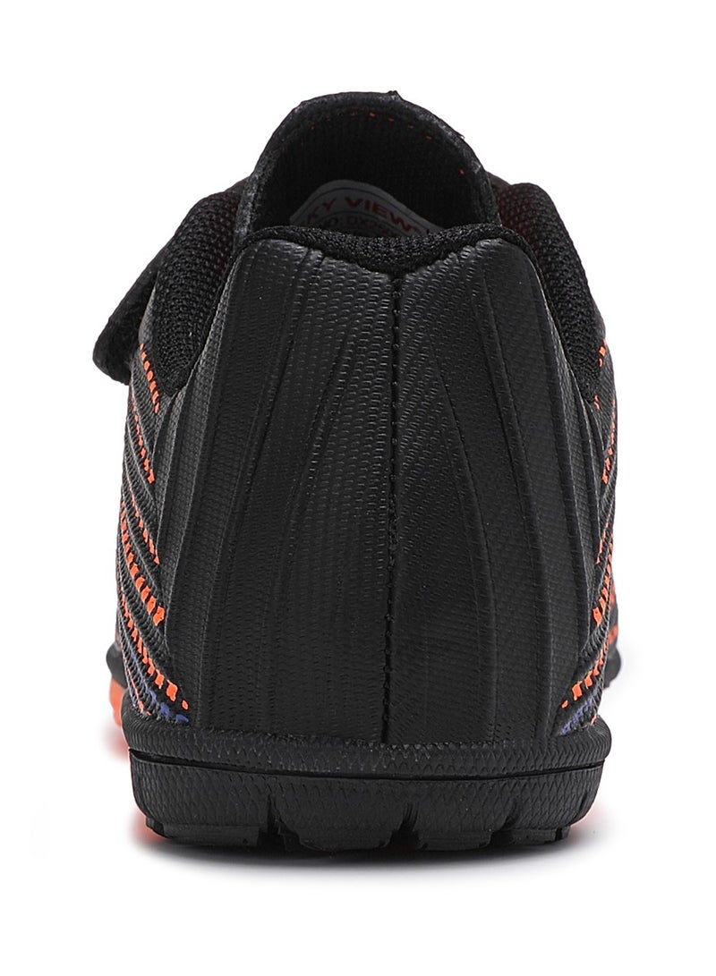 Sky View Toddler Soccer Cleats Boys And Girls Hook And Loop Turf Soccer Shoes Kids Indoor Outdoor Football Boots IC or IN Flat Wide Training Sneaker  - Image 4