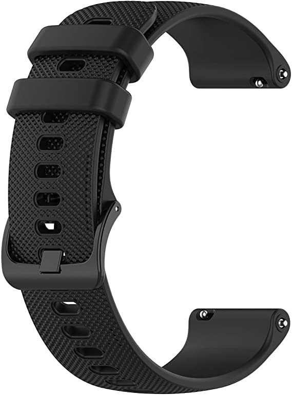 Printme 22mm Watch Straps Belt Band Compatible with Noise ColorFit Ultra/Ultra 2, Vision, Caliber, Pro 3, Active/GPS, Buzz, Core, Nav & Nav+, Endure Smartwatch Straps,Textured Design, (Black) - Image 1