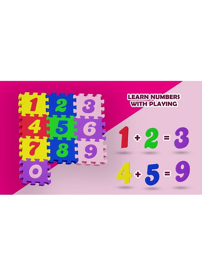MUREN® Mini Alphabet & Number Floor Foam (23 X 23 INCH) Mat for 2+ Years Kids Education & Learning-36 Pieces - Image 5