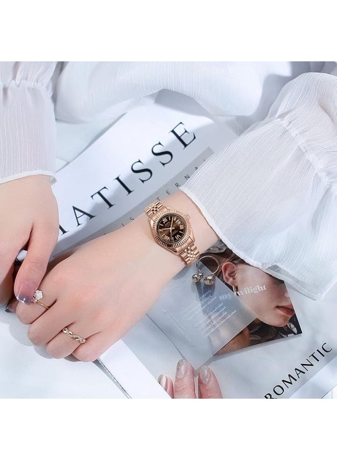 NIBOSI Women Watch Analog Quartz Stainless Steel Waterproof Classic Desiger Date Watches for Women - Image 5