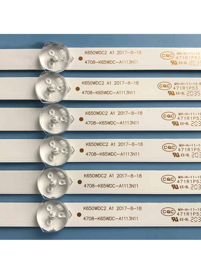 Philips 12 Pcs Led Backlight for Philips 65" (4708-K65WDC-A1113N11) - Image 2