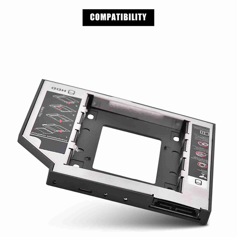 2.5in SATA I II III HDD Internal Hard Disk Drive Cd DVD‑ROM Bracket - Image 4