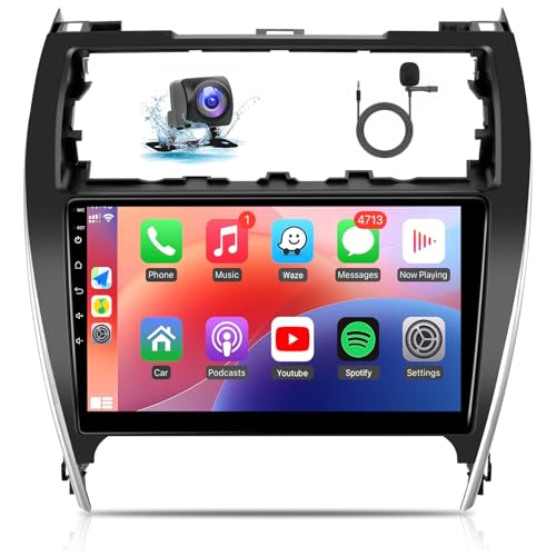 Naifay Android Car Stereo for Toyota Camry 2012 2013 2014 with Carplay & Android Auto, 10.1inch IPS Touch Screen for Toyota Camry Car Stereo with Bluetooth/GPS/WiFi/SWC/Split Screen/Mirrorlink - Image 1