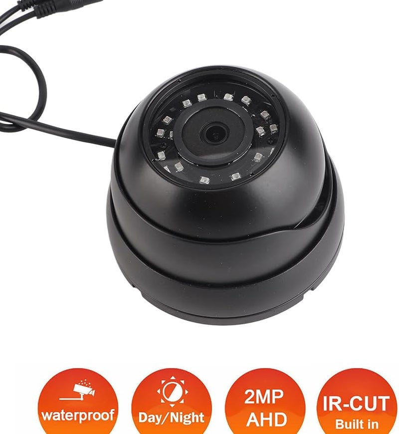 Aramox Black 1080p AHD Dome CCTV Camera Night Vision Wide Angle Surveillance For Car Bus Boat - Image 3