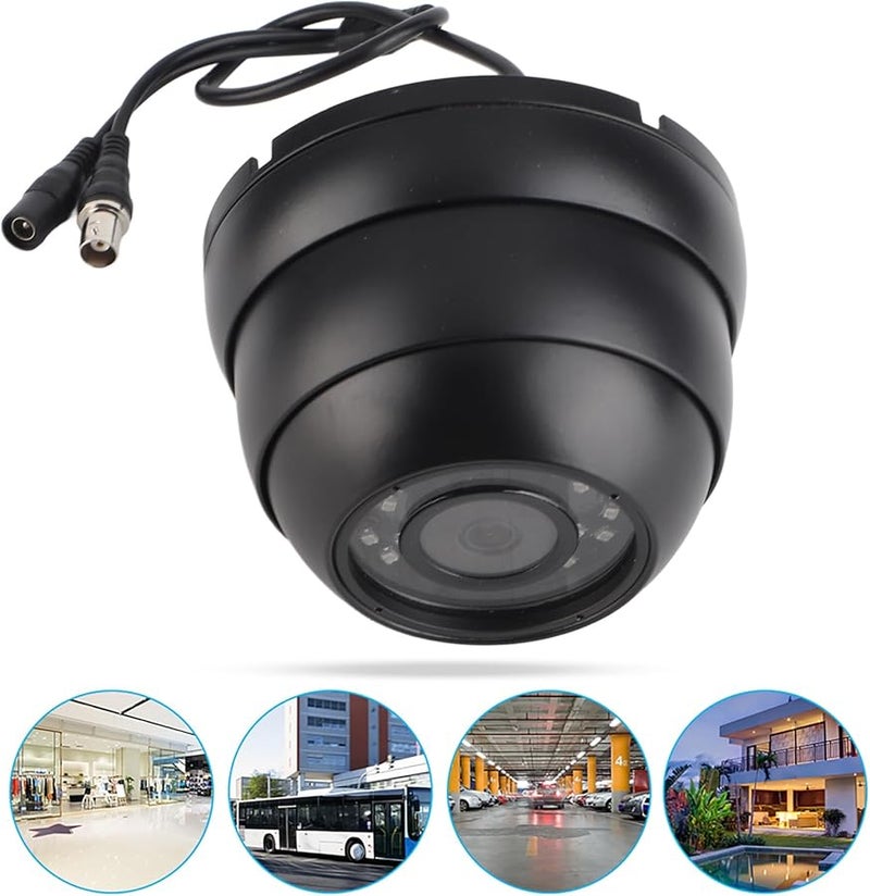 Aramox Black 1080p AHD Dome CCTV Camera Night Vision Wide Angle Surveillance For Car Bus Boat - Image 5