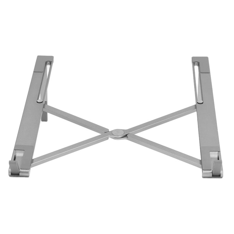Adjustable Foldable Laptop Stand Portable Desktop Holder For 10 To 17 Inch Gray - Image 2