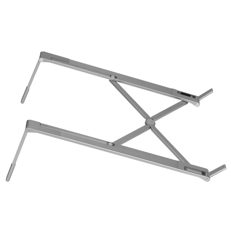Adjustable Foldable Laptop Stand Portable Desktop Holder For 10 To 17 Inch Gray - Image 5