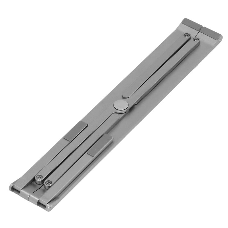 Adjustable Foldable Laptop Stand Portable Desktop Holder For 10 To 17 Inch Gray - Image 4