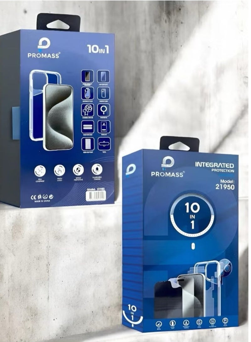 PROMASS Protection package (10in1) for the Samsung Galaxy S23 Ultra, integrated and original package from Promas, resistant to breakage and scratches - Image 4