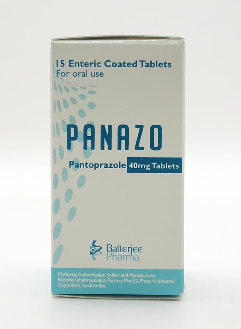 Panazo tablets 40mg 15'S