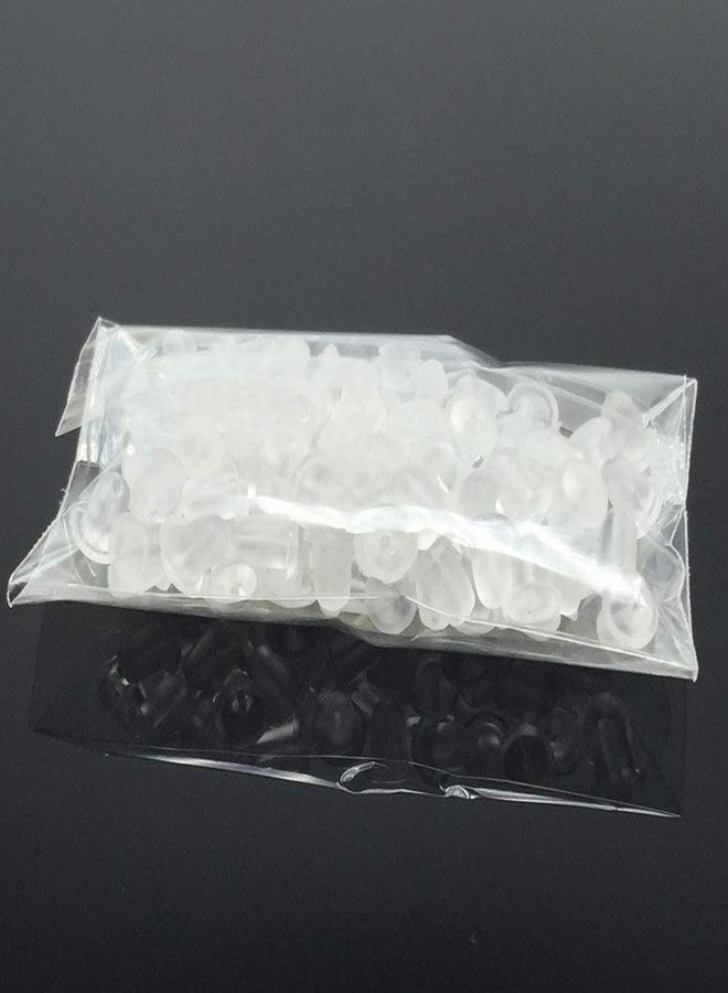 CBLUO Earring Hooks with Earring Backs Set Surgical Stainless Steel Ear Hooks Soft Silicone Earring Backings for DIY Jewelry Making Hypoallergenic Bead Spring Fish Hook Earrings Accessories 400 Pack - Image 5