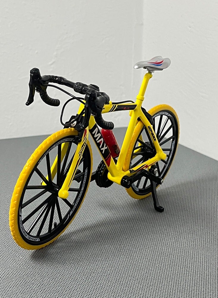 1:8 Model Alloy Bicycle Diecast Simulation Mountain Finger Bike Collection Gifts Toy - Image 3