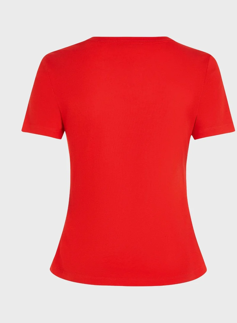 TOMMY HILFIGER Crew Neck Graphic T-Shirt