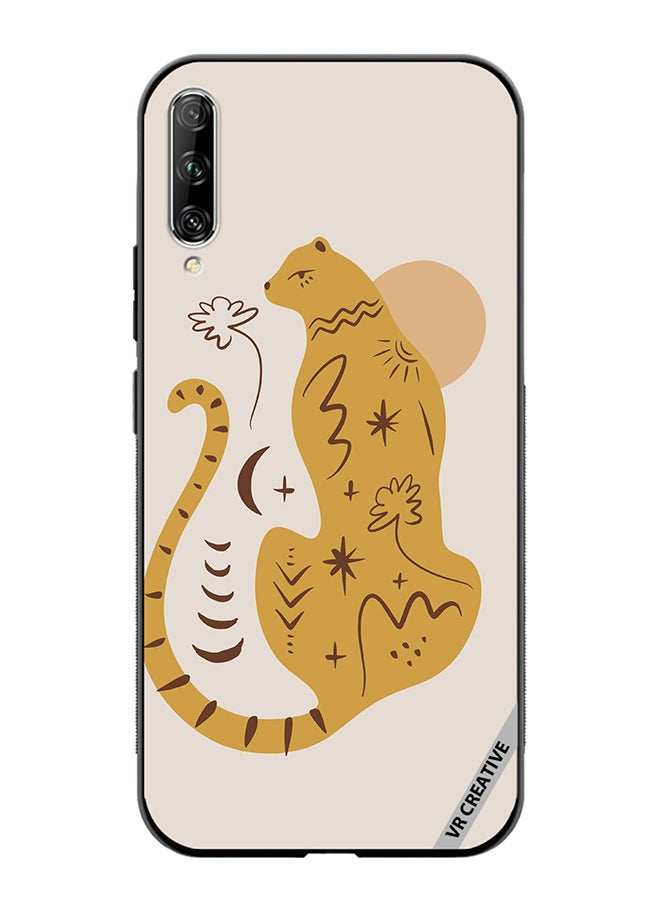 VR CREATIVE Protective Case Cover For Huawei Nova Y9S Boho Cute Leopard Animal Design Multicolour - Image 1