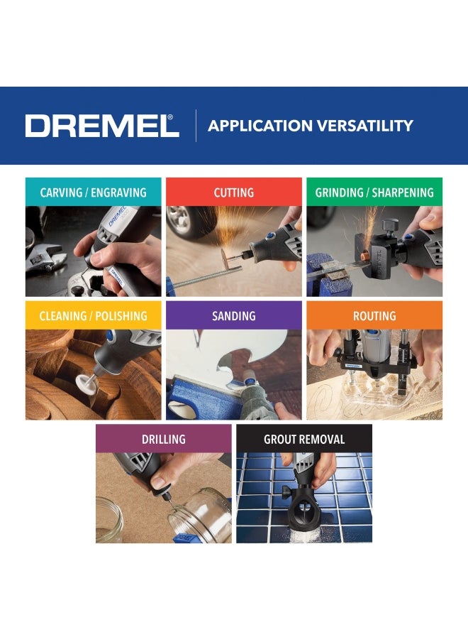 DREMEL - 3000 1 25 Variable Speed Rotary Tool Kit 1 Attachment And 25 Accessories Ideal For Routing Metal Cutting Wood Carving Polishing Grinding And Engraving - Image 1
