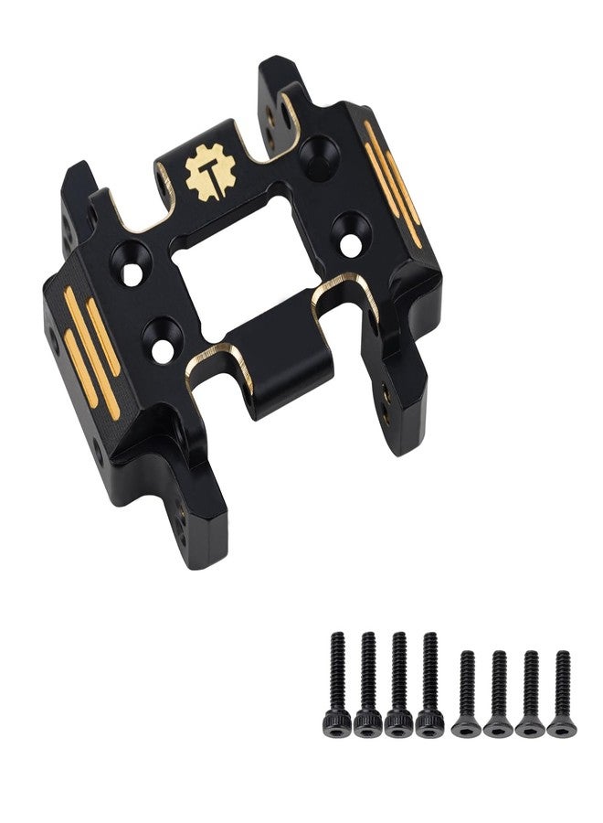 TCRC Brass High Precision CNC Machined Skid Plate for Redcat Ascent-18 1/18 Scale RC Rock Crawler Upgrades,Black Coating - Image 2