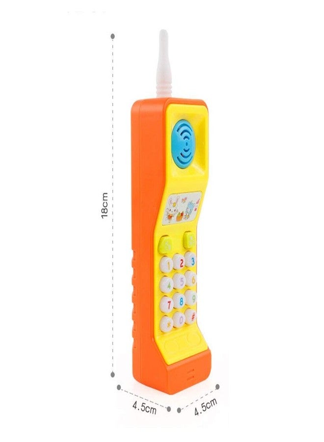PARTEET Funny Mobile Phone Soft Light and Music for Kids (Assorted Colour)(1Pc) - Image 5