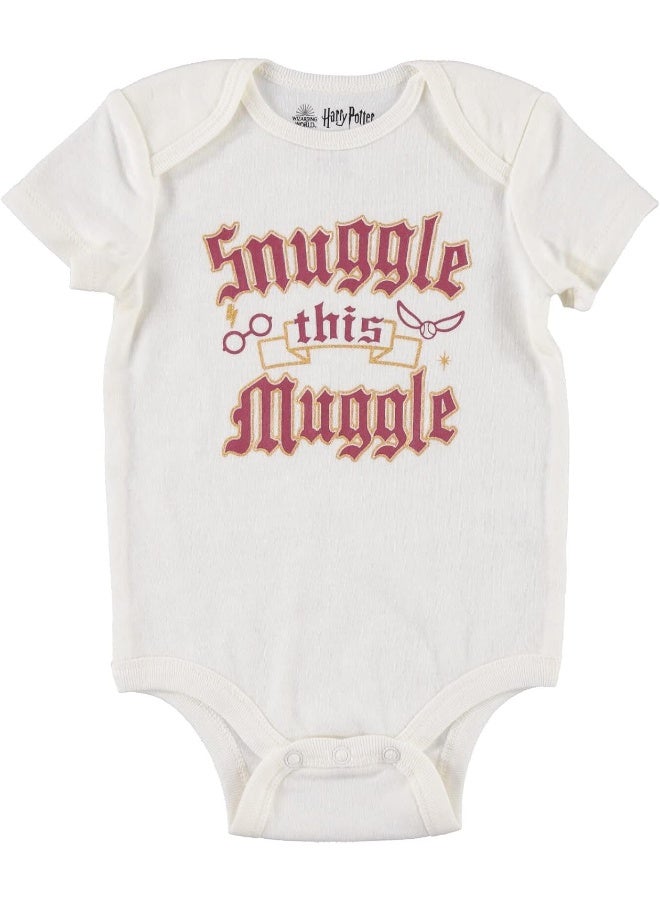 Harry Potter Harry Potter Baby Girls Layette Set: Bodysuit, Pants and Headband  - Image 3
