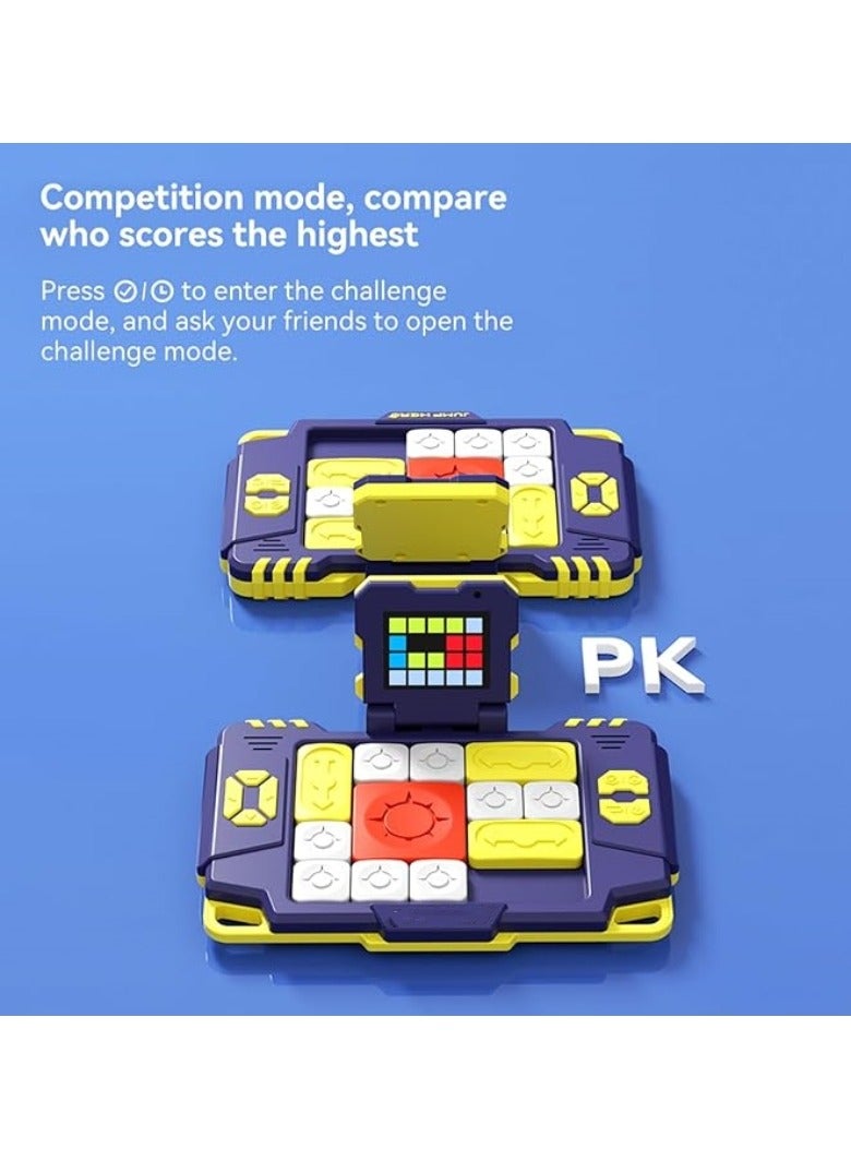 M MIAOYAN 530 Levels Super Slide Game Brain Teaser Puzzle Challenge Slide Puzzle Game Electronic Educational Game Travel Fidget Toy STEM Learning Games for Kids, Teens and Adults  - Image 3