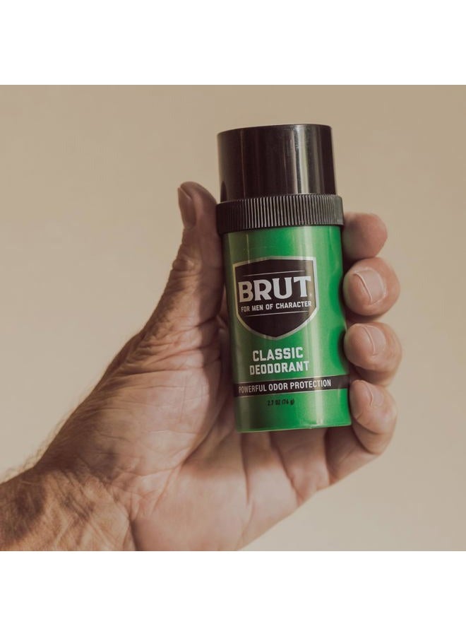 BRUT مزيل العرق BRUT عطر أصلي 2.50 أونصة (عبوة من 8) - Image 3